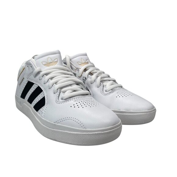 Adidas Tyshawn Cloud White Core Black Gold Metallic Shoes IF4625 Men's Size 7-11 - Picture 4 of 9